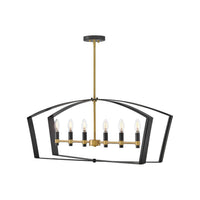 Sammi Large Six Light Linear