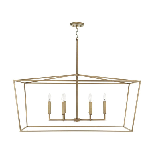 Thea 6-Light Linear Chandelier