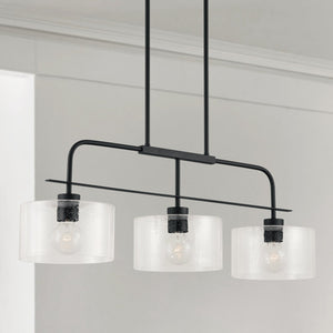 Jake 3-Light Linear Chandelier