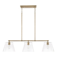 Baker 3-Light Linear Chandelier