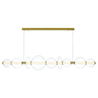 Atomo 74" 9-Light Chandelier