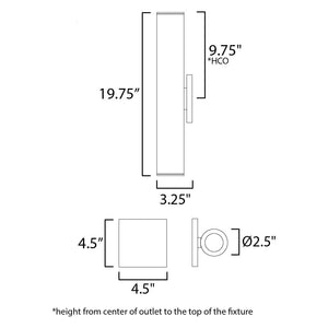 Calibro 20" LED Outdoor Sconce