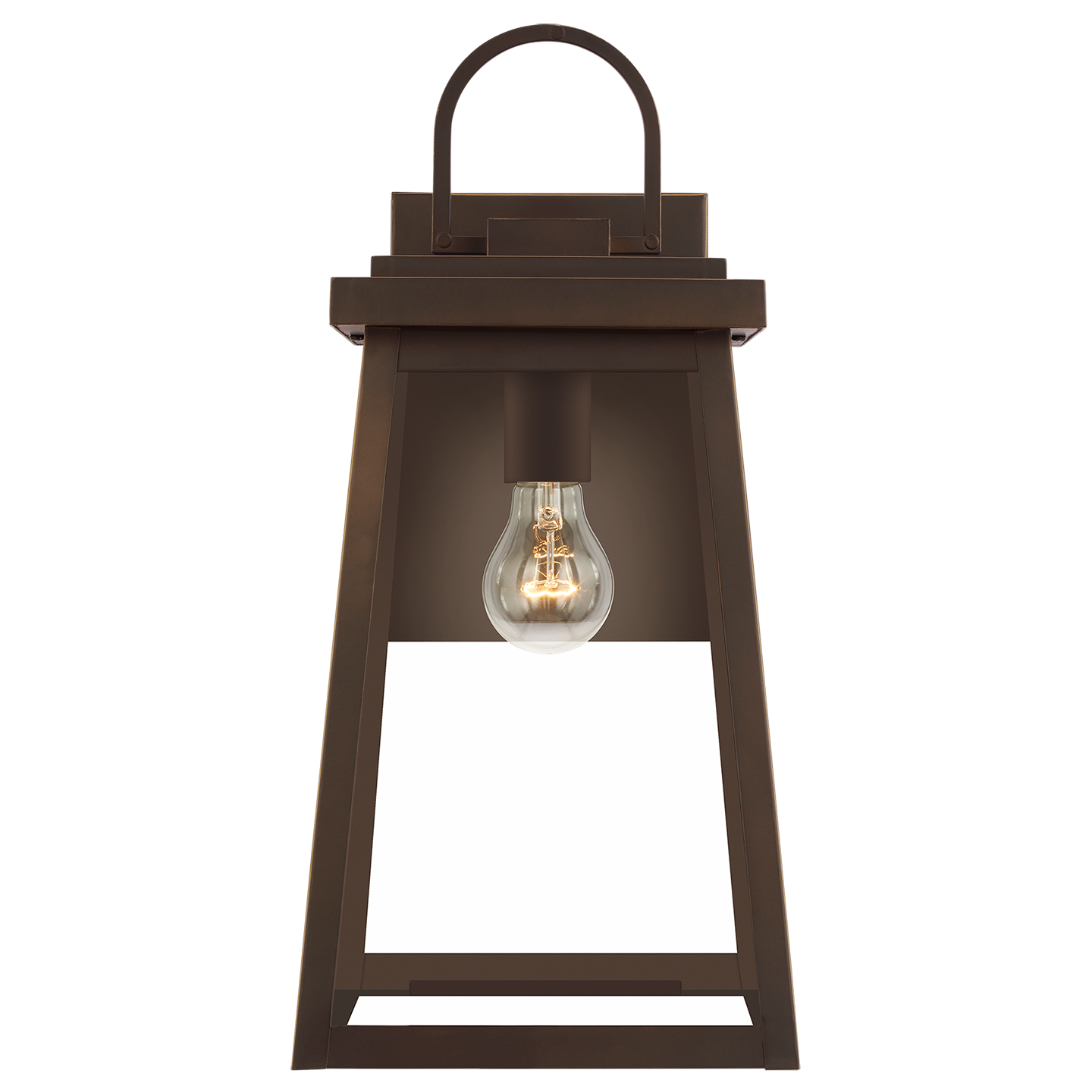 Founders 1-Light Large Outdoor Wall Lantern (with Bulbs)