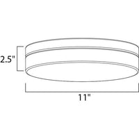 Illuminaire LED 11" Round Flush Mount