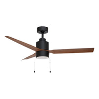 Falcon Pull Chain 52" Indoor/Outdoor Fan with LED Light