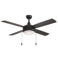 Quattro 52" 4-Blade Fan with Pull Chain