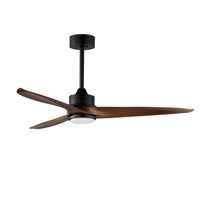Woodwind 52" Solid Wood Blade Fan with LED Light Kit