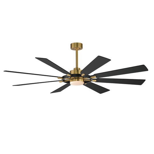 Helm 72" Indoor Fan with LED Light Kit