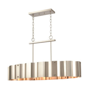 Clausten 37" Wide 4-Light Linear Chandelier