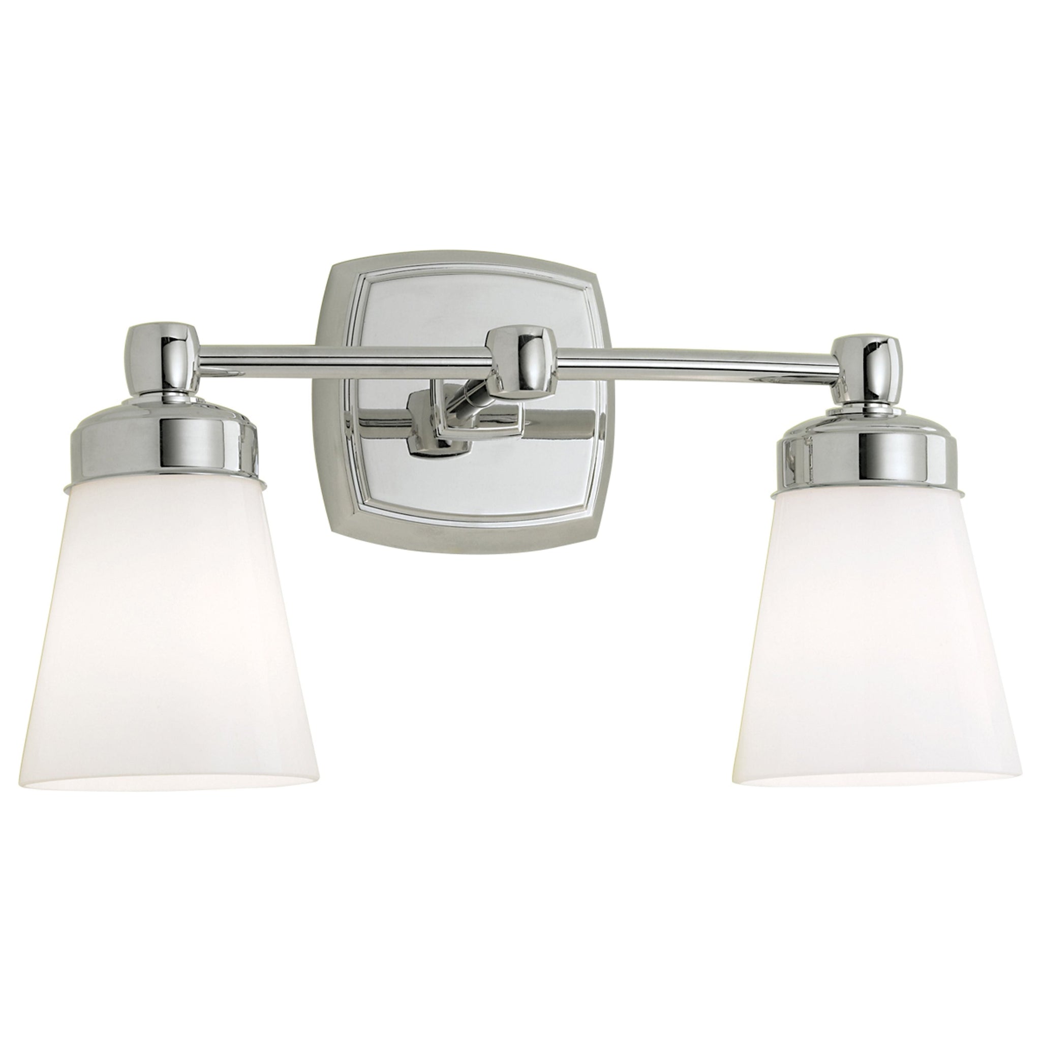 Soft Square 2-Light Wall Sconce