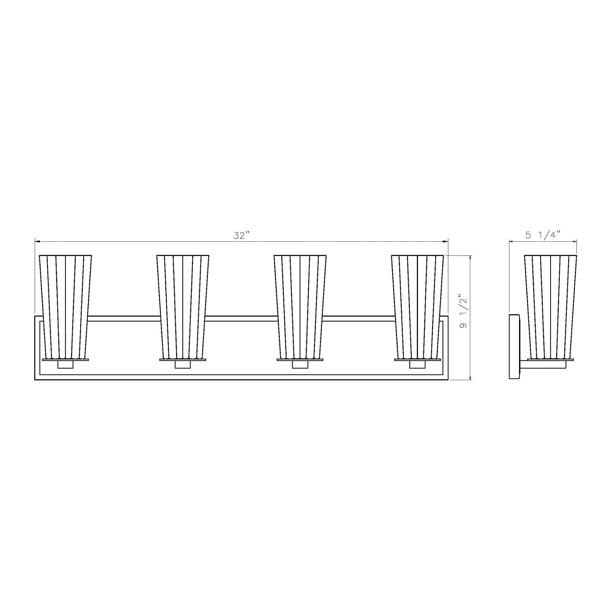 Titus 4-Light Vanity