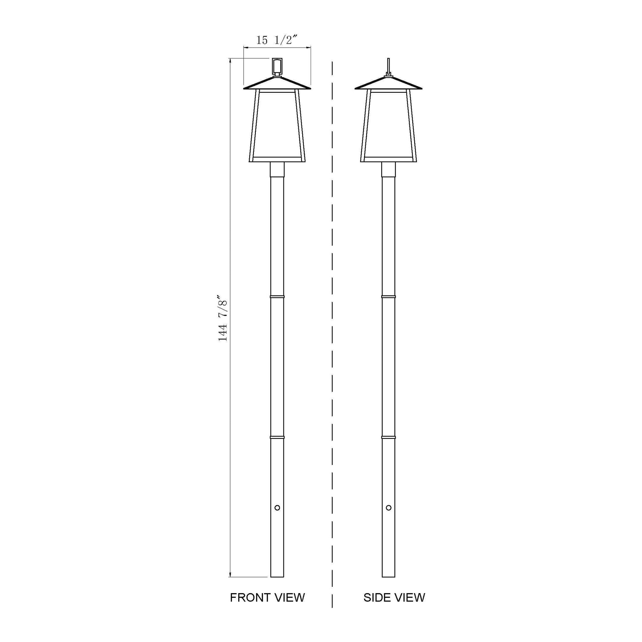 Rainer 5-Light Outdoor Post Mounted Fixture