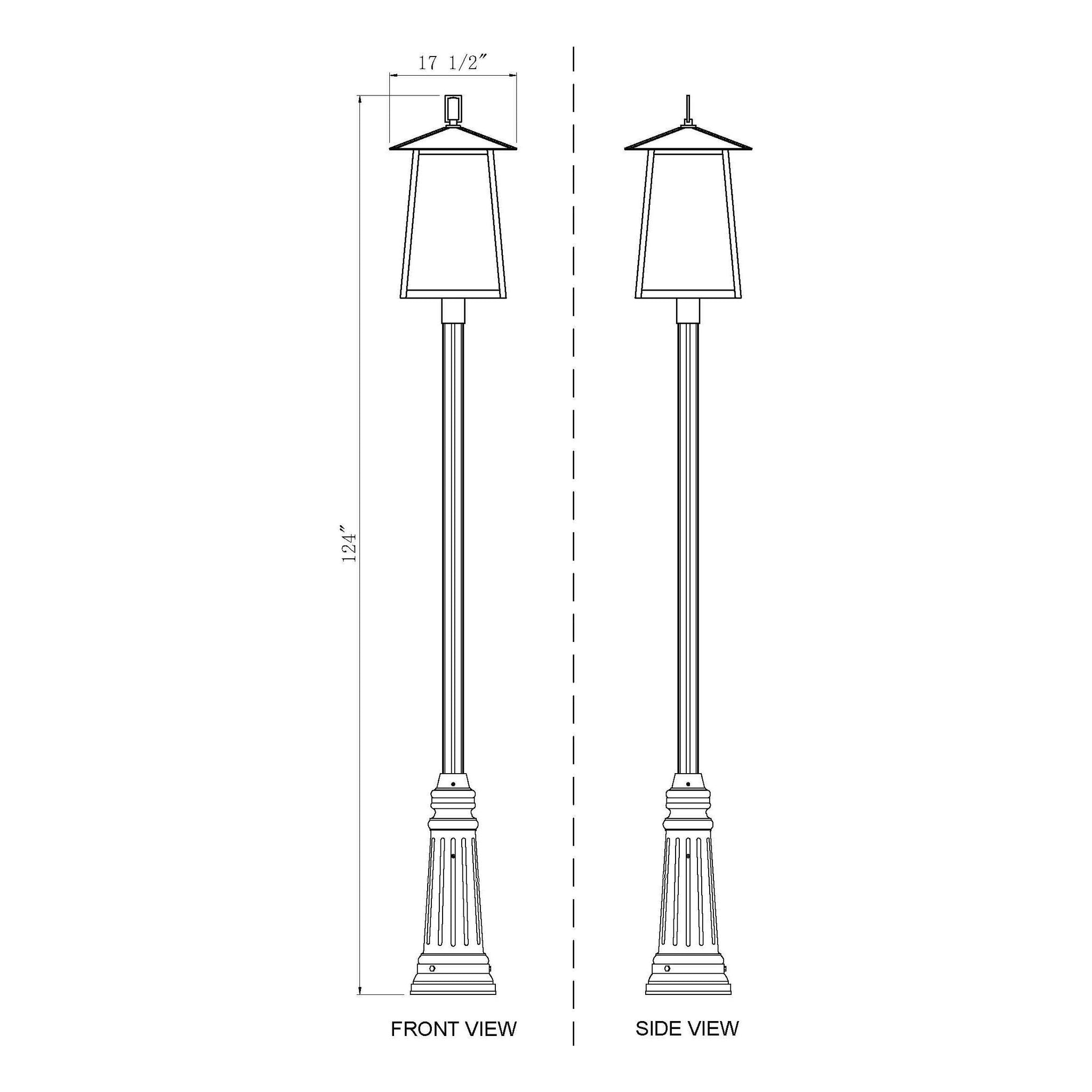 Rainer 6-Light Outdoor Post Mounted Fixture