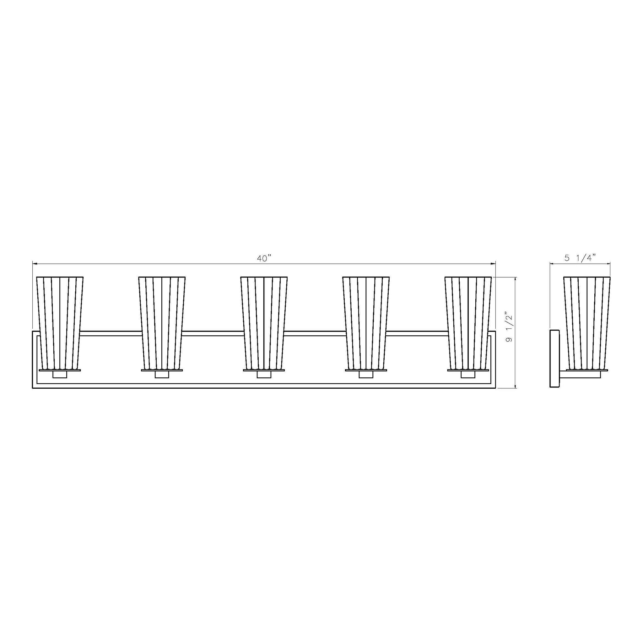 Titus 5-Light Vanity