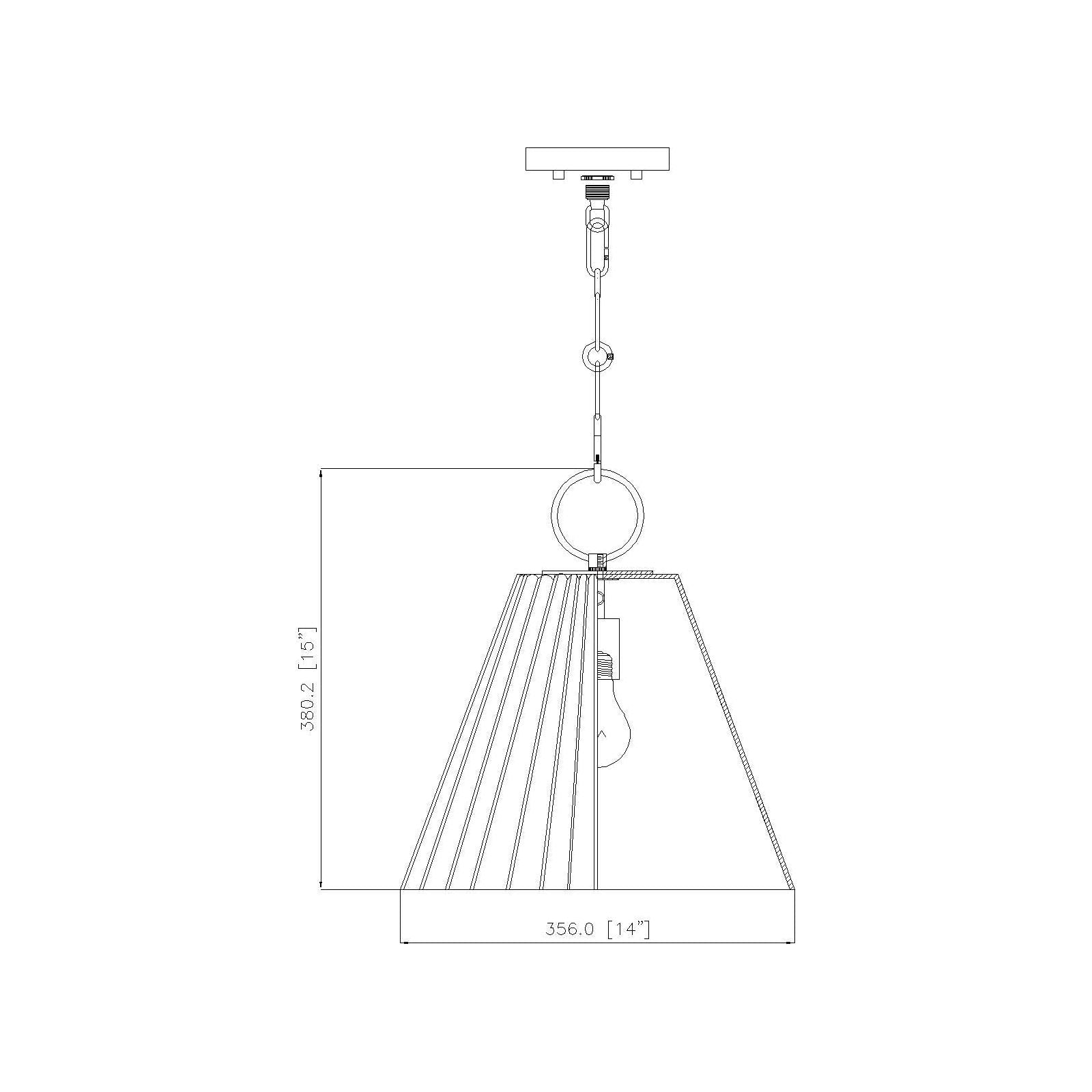 Alaric 1-Light Pendant