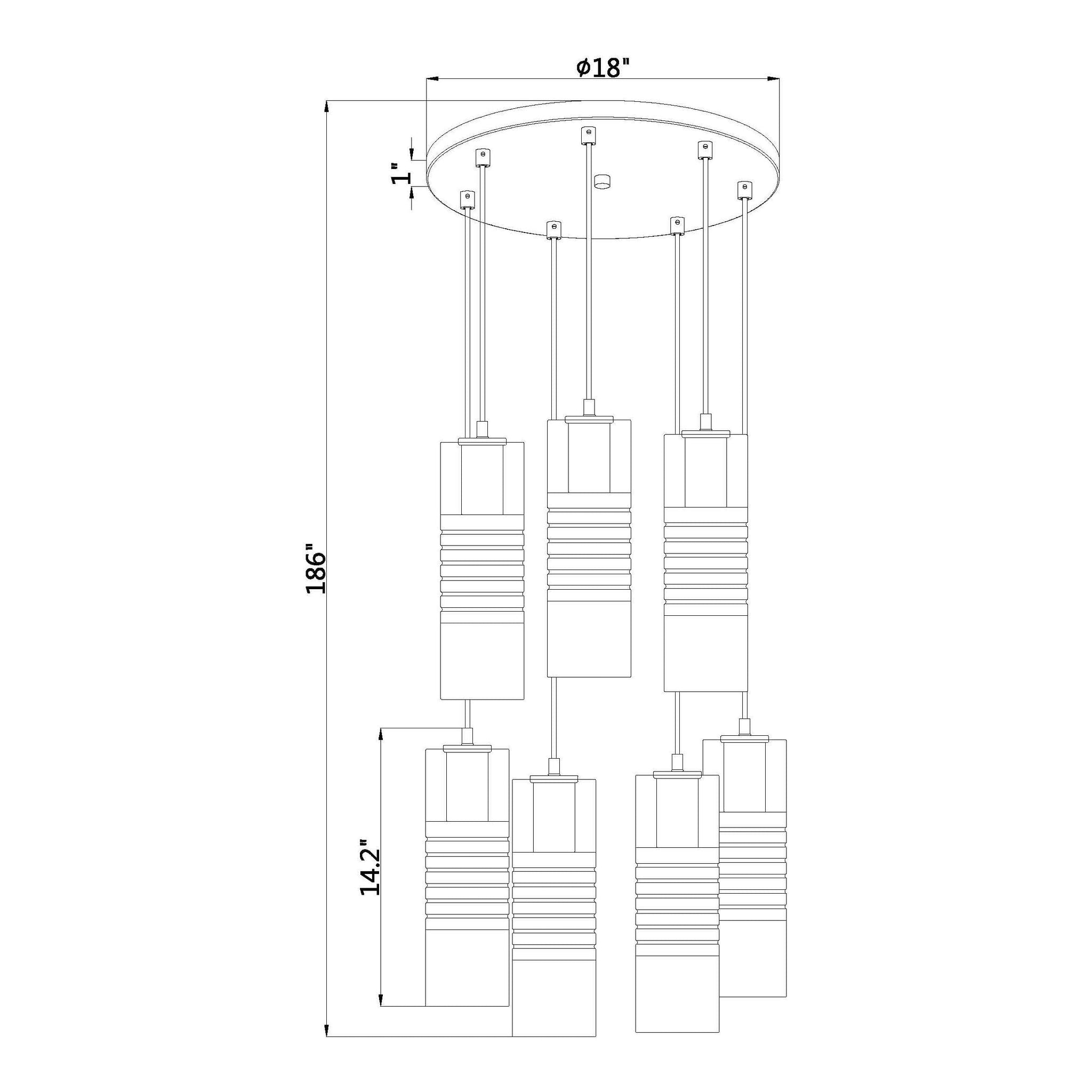 Alton 7-Light Chandelier