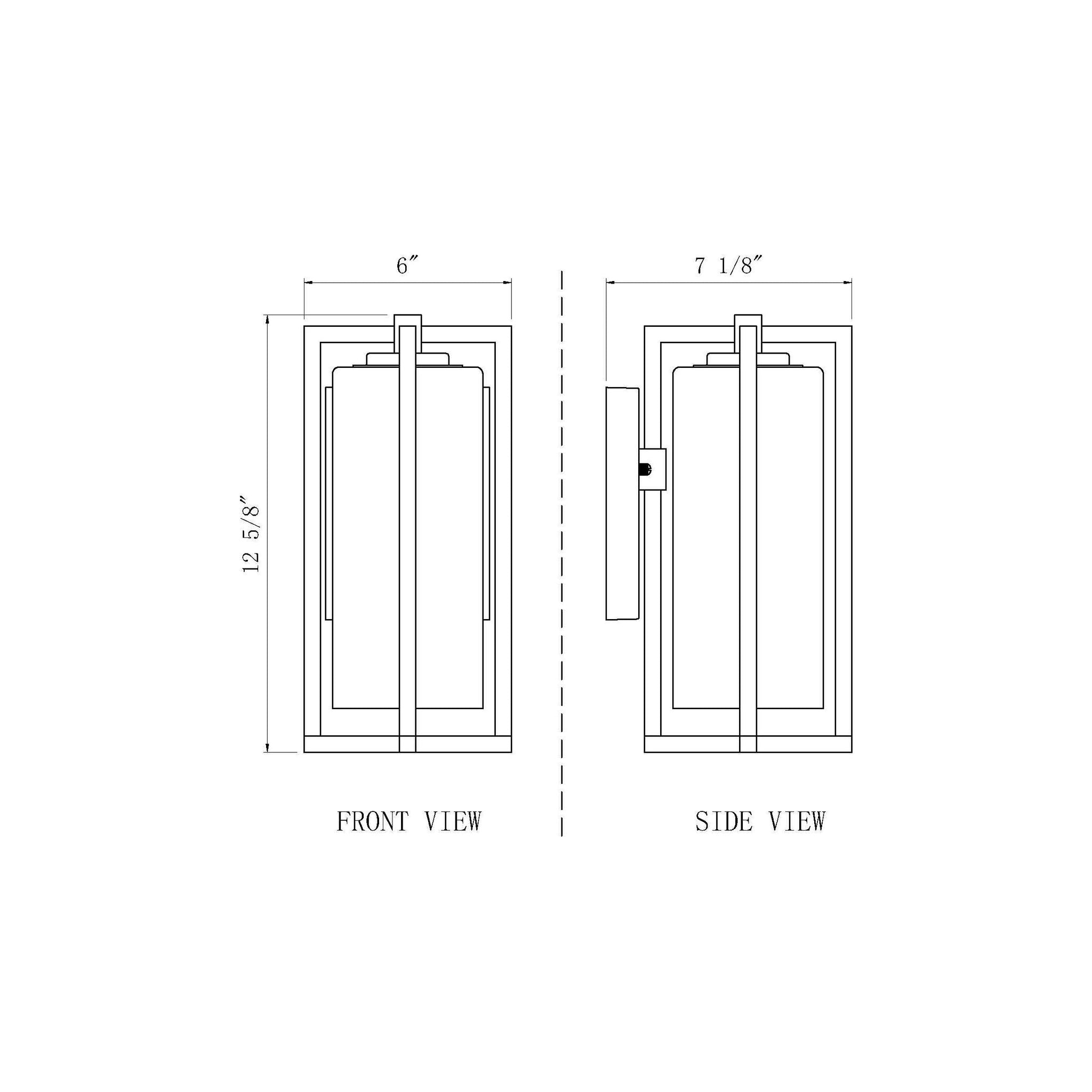 Aura 1-Light Outdoor Wall Light