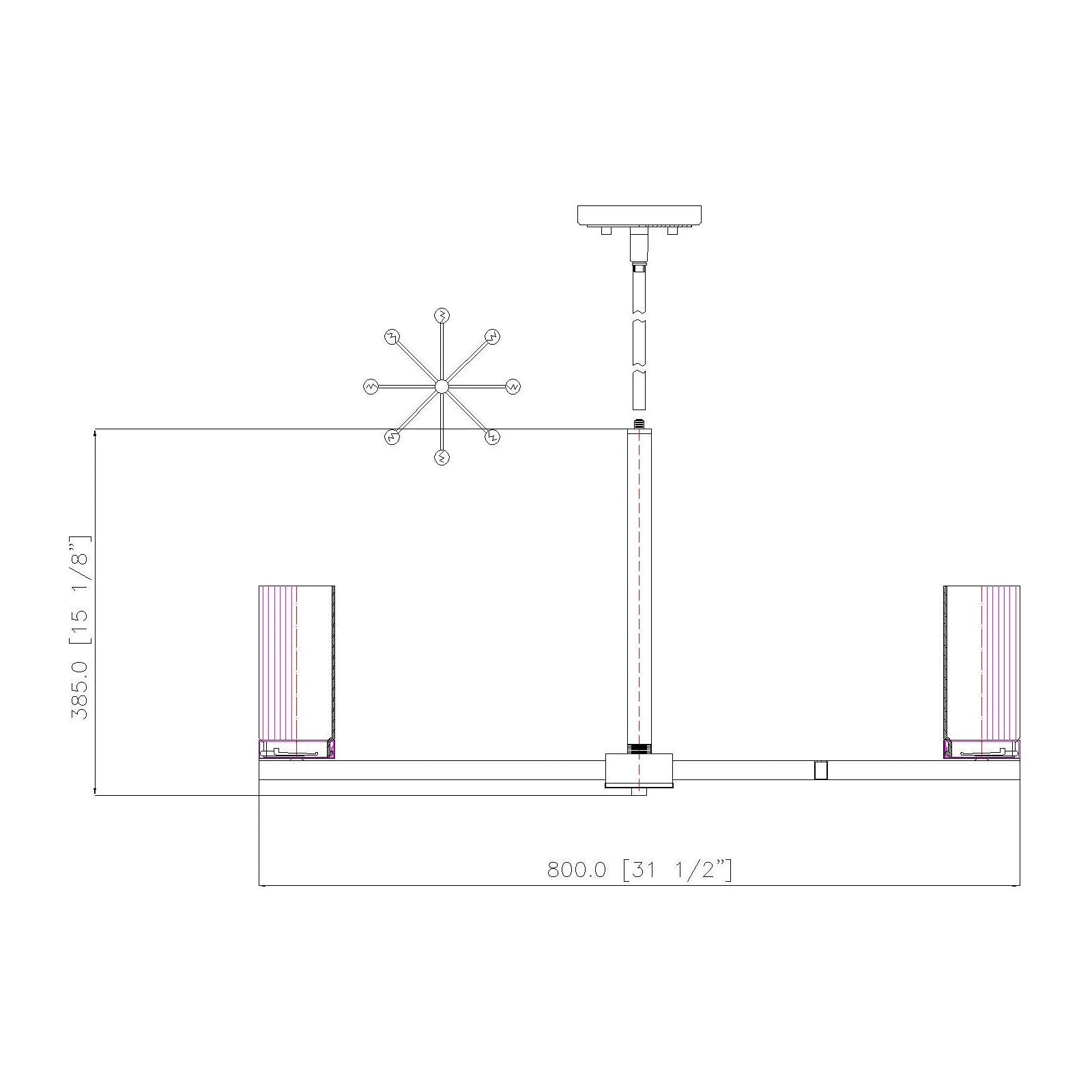 Danica 8-Light Chandelier