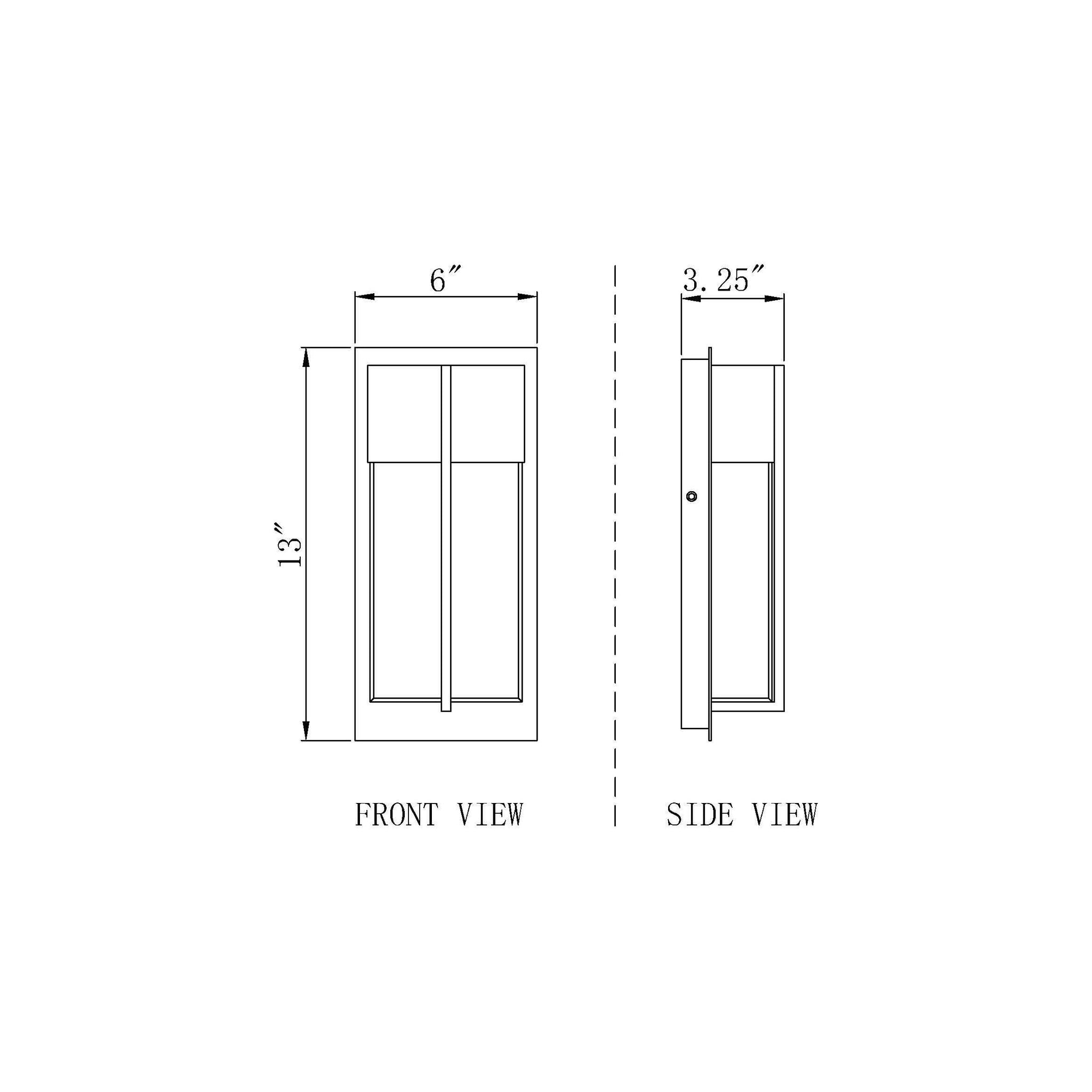 Nyx 2-Light Outdoor Wall Light