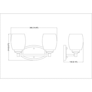 Kendrick 2-Light Vanity