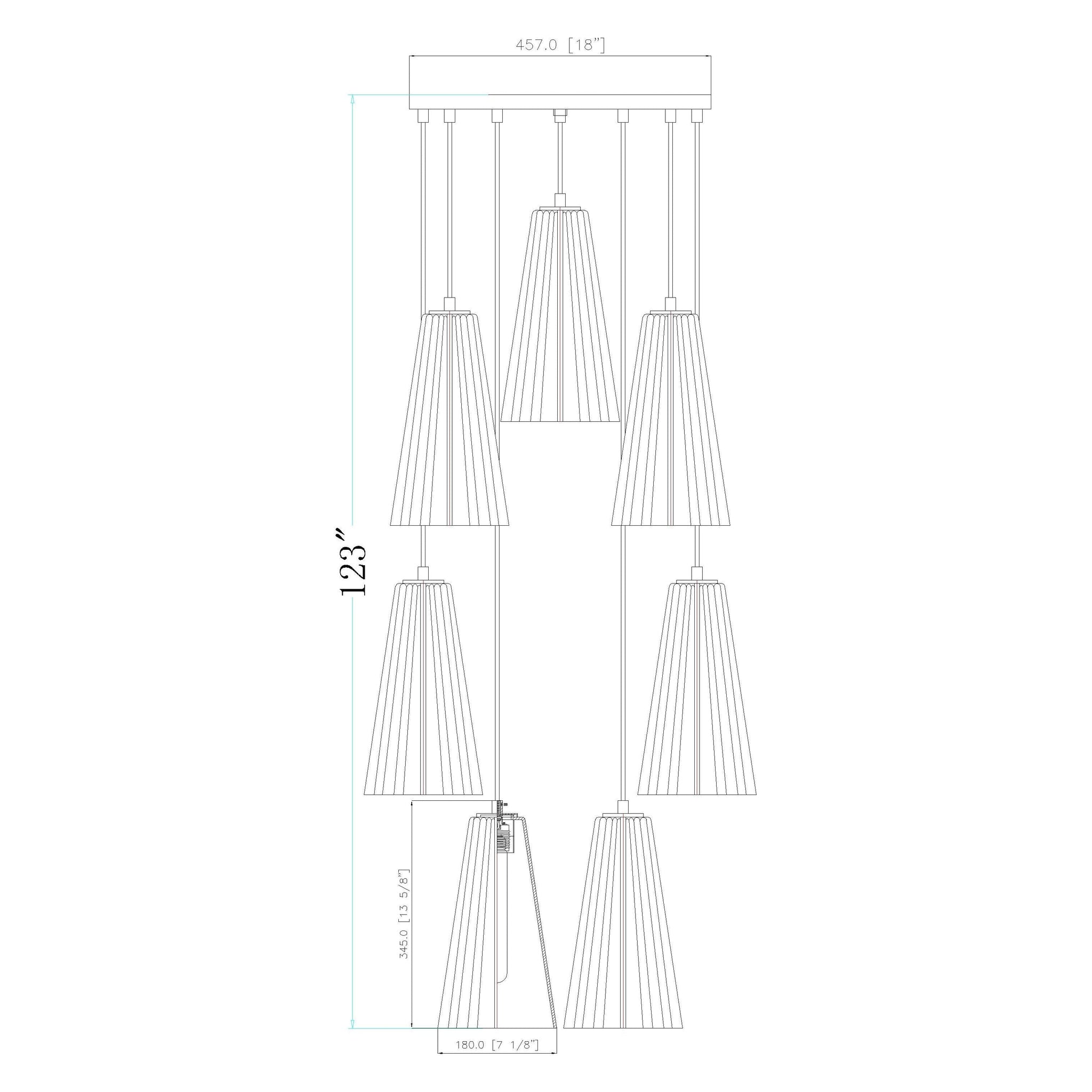 Farrell 7-Light Chandelier