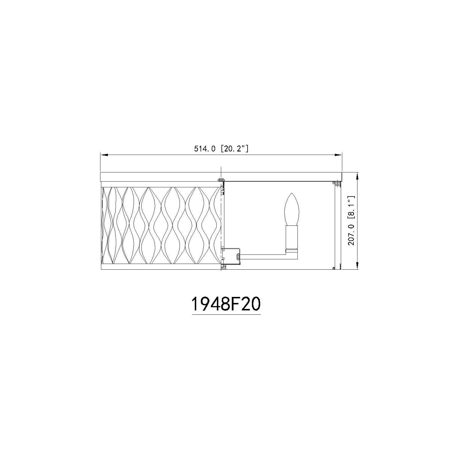 Harden 5-Light Flush mount