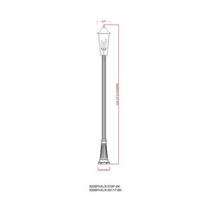 Gannon 3-Light Outdoor Post Mounted Fixture