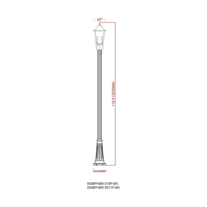 Gannon 3-Light Outdoor Post Mounted Fixture