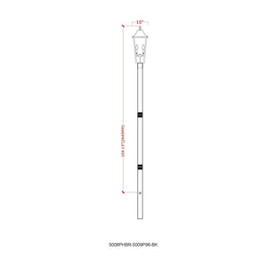 Gannon 3-Light Outdoor Post Mount Fixture