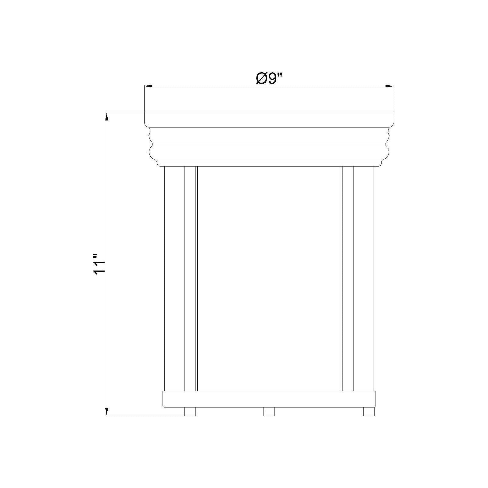 Thayer 1-Light Flush Mount