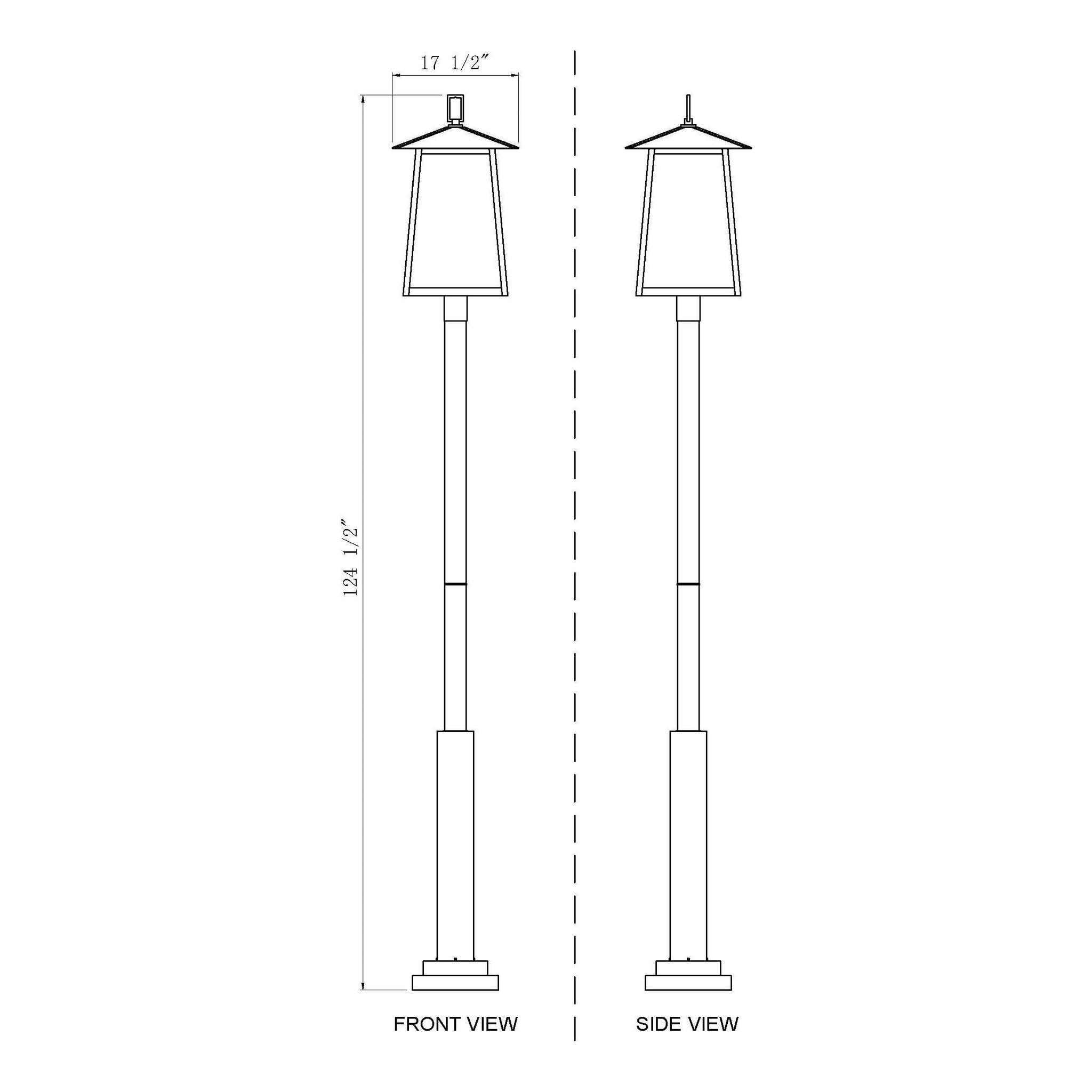 Rainer 6-Light Outdoor Post Mounted Fixture