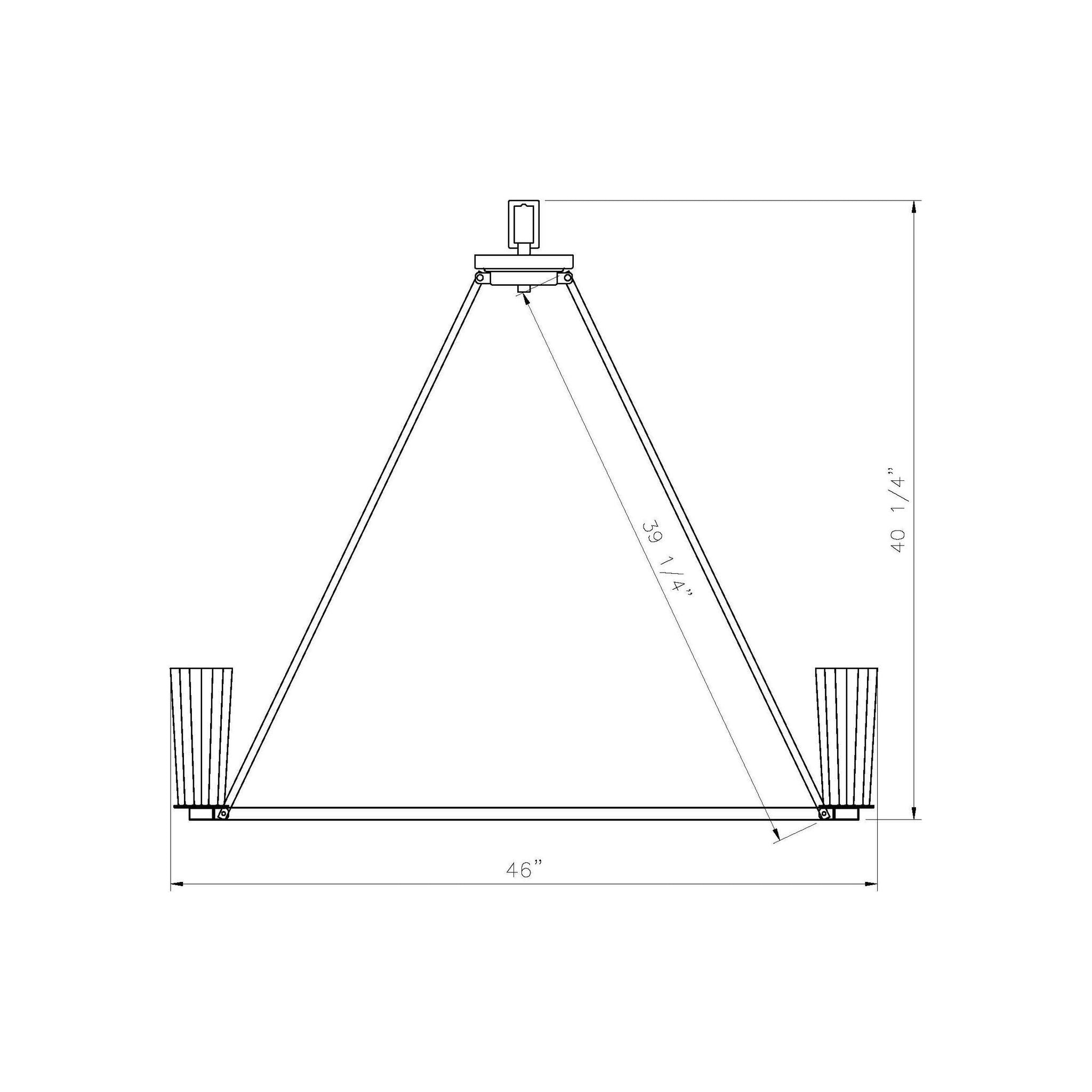 Titus 10-Light Chandelier