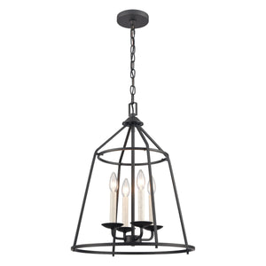 Ellisville 17.25" Wide 4-Light Chandelier