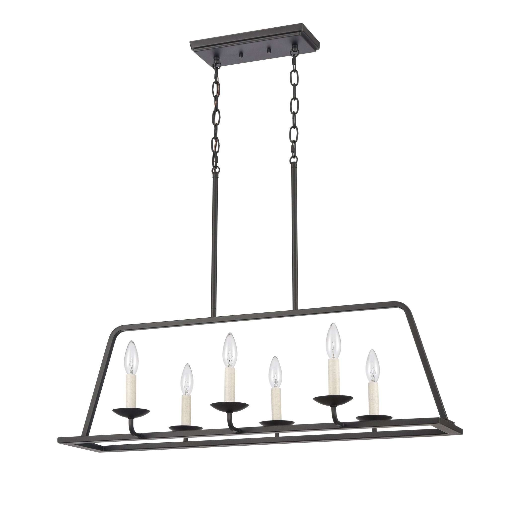 Ellisville 34" Wide 6-Light Chandelier