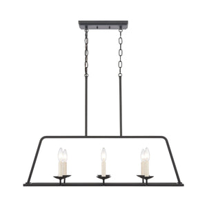 Ellisville 34" Wide 6-Light Chandelier