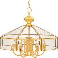 Bound Glass 7-Light Chandelier
