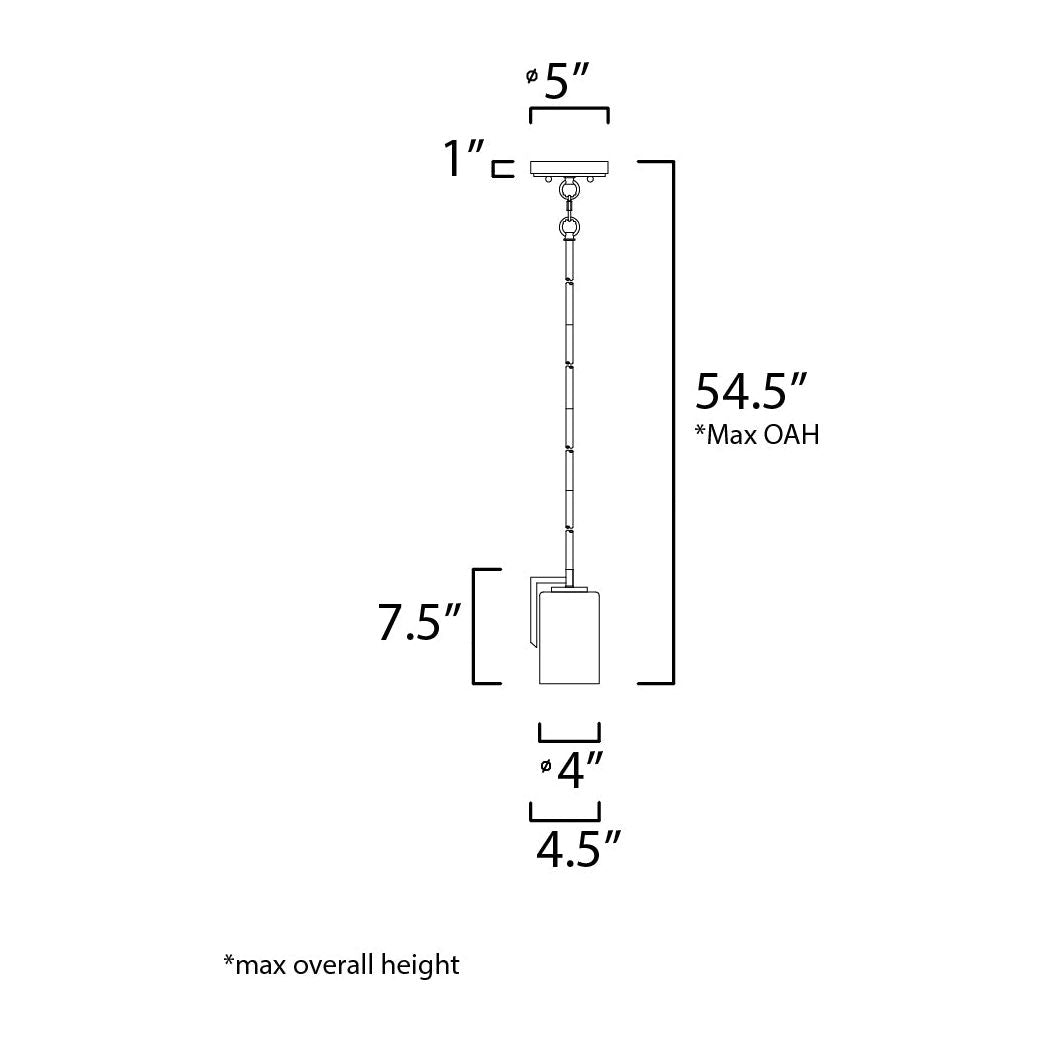 Dart 1-Light Pendant