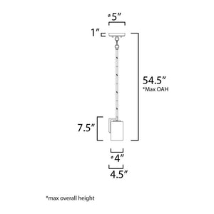 Dart 1-Light Pendant