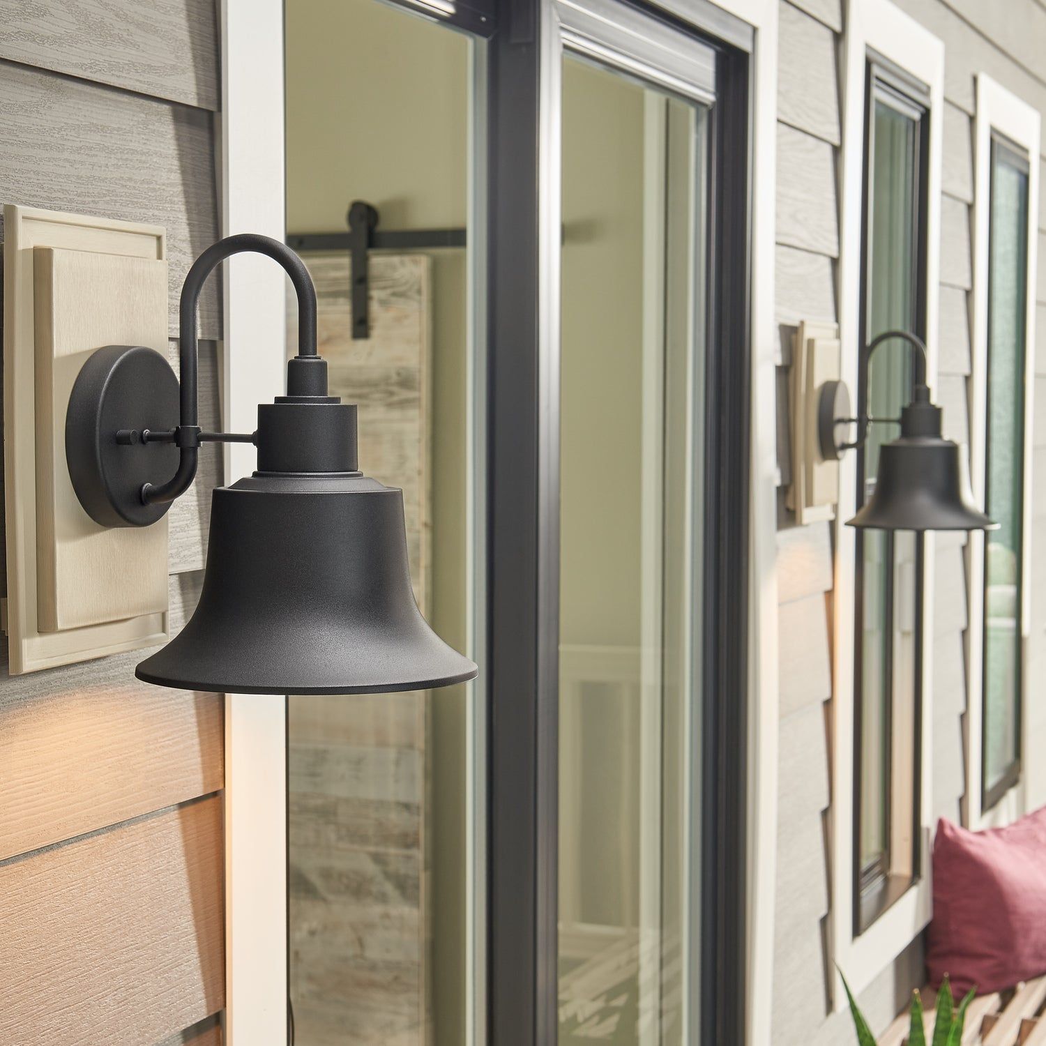 Brock 1-Light Outdoor Wall Lantern