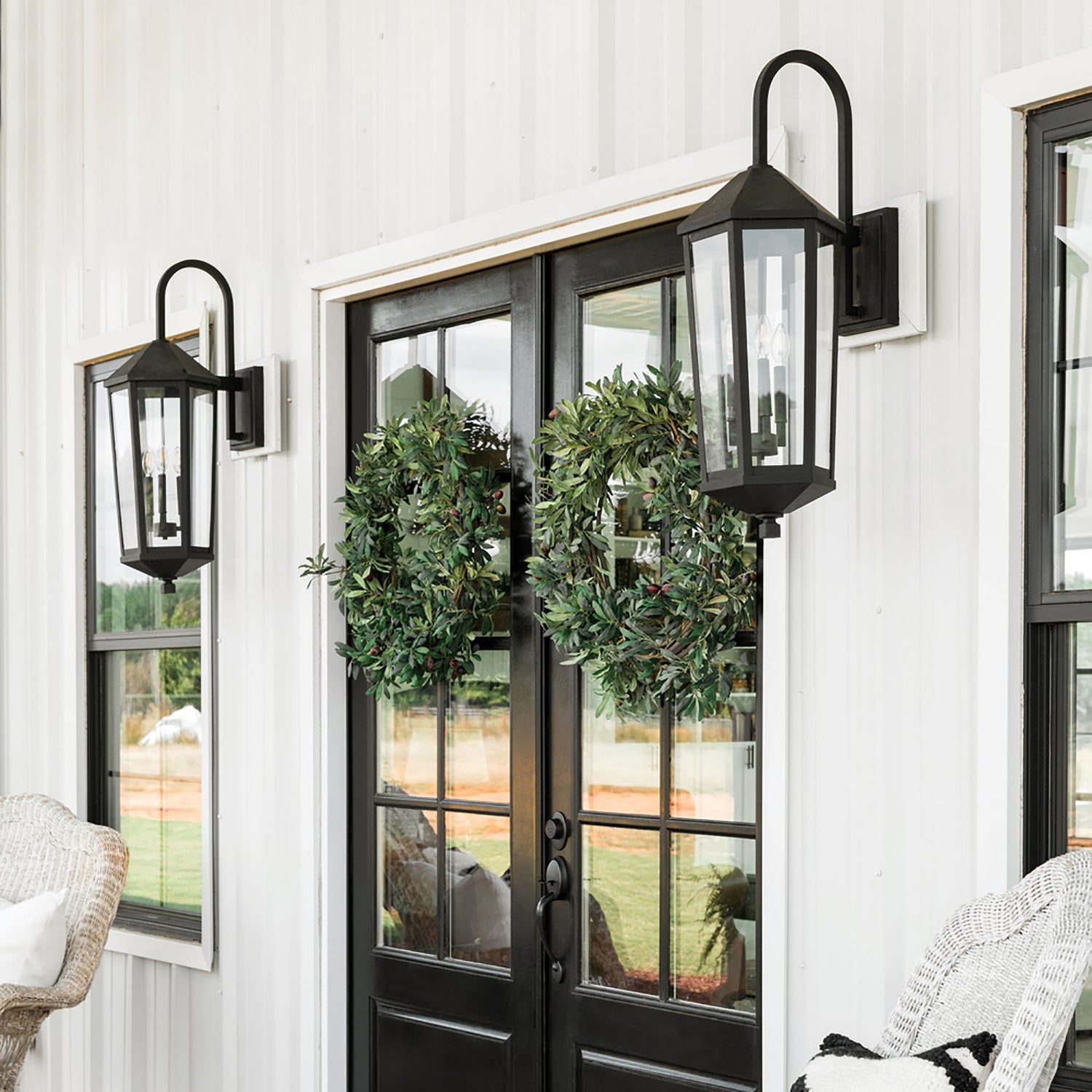 Ellsworth 3-Light Outdoor Wall Lantern