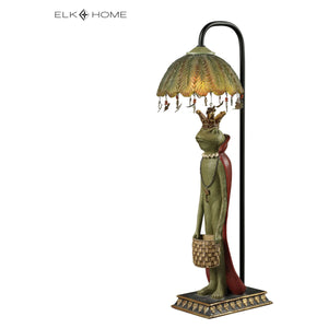 King Frog 21" High 1-Light Table Lamp