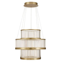 Empra 3-Light 35" LED Chandelier