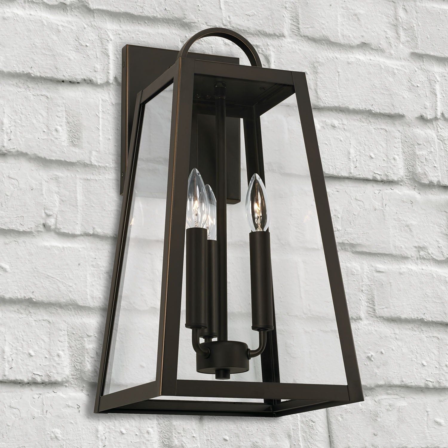 Leighton 3-Light Outdoor Wall Lantern
