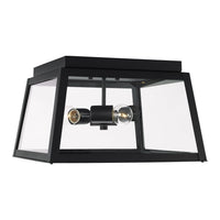 Leighton 3-Light Outdoor Flush Mount