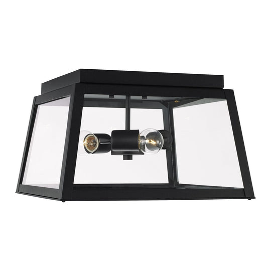 Leighton 3-Light Outdoor Flush Mount