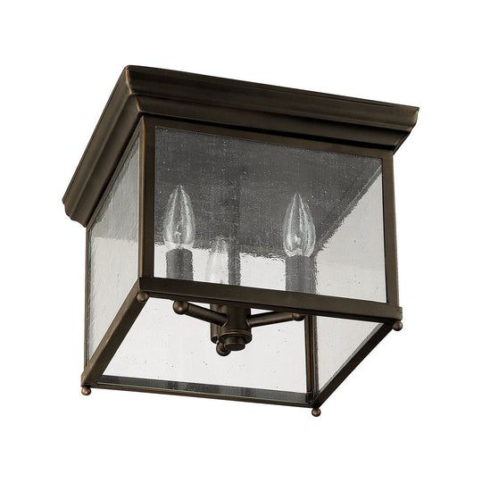 3-Light Outdoor Flush Mount
