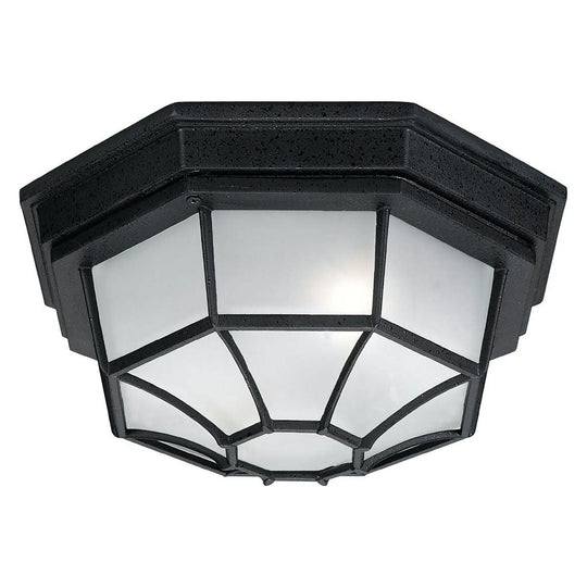 2-Light Outdoor Flush Mount