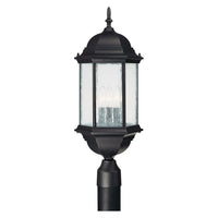 Main Street 3-Light Outdoor Post Lantern