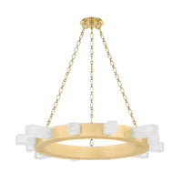 Citrine 12-Light Chandelier