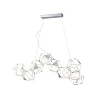 Cube 50" LED Chandelier